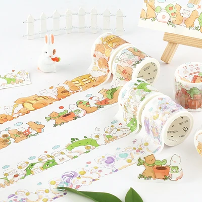Wholesale Washi Tape Manufacturer Custom Print Colored Decoration Adhesive Paper Masking Customized Washi Tape