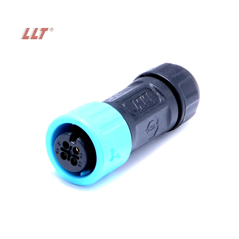 IP67 M12 2 3 4 5 6 7 8 Pin черная Светодиодная лента для кабинета лампа питания водонепроницаемый разъем