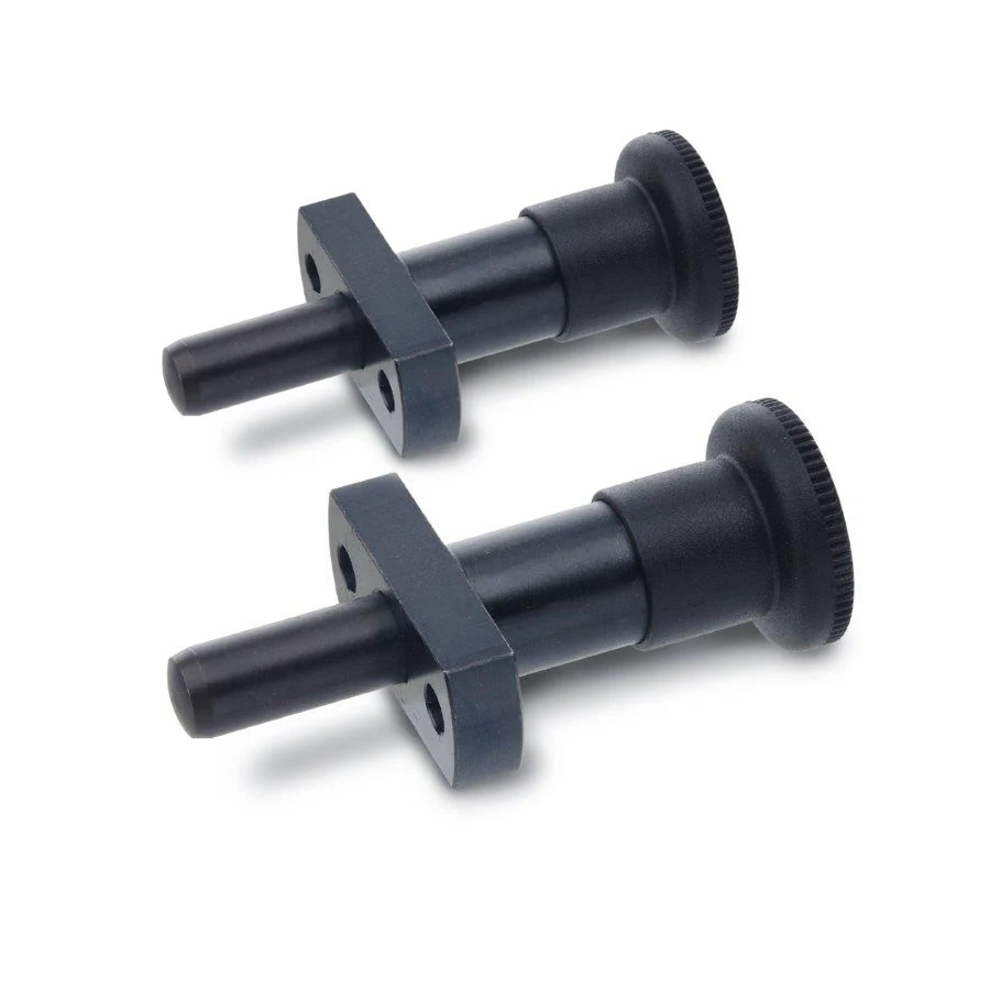 Custom CNC Machined Service Spring Loaded Pin Stainless Steel Pump Plunger Indexing Plunger With Hexagon Collar