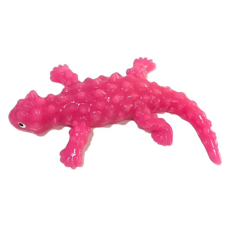 2022 Good sale novelty TPR animal toy squashy colorful dinos shape toy sticky