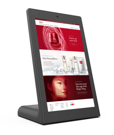 Настольный 8-дюймовый 10-дюймовый рекламный дисплей Signage RK3568 Android 8 0 L-образный android tablet