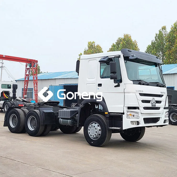 2015 to 2019 sinotruck 371hp 375 howo new trucks head used trailer tractor truck 6x4 diesel on sale