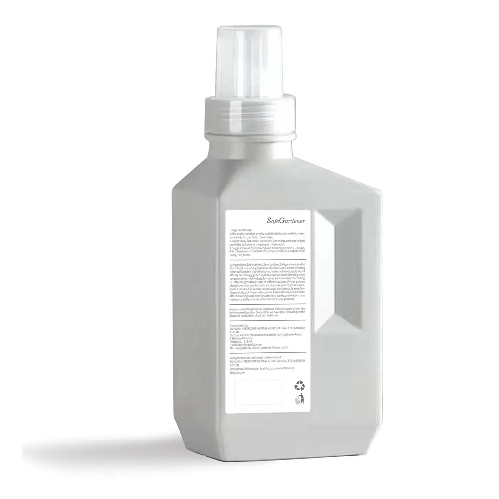 Wholesale price clear color garden foliar hydroponic npk 20 20 20 balance type 1l liquid fertilizer for plants