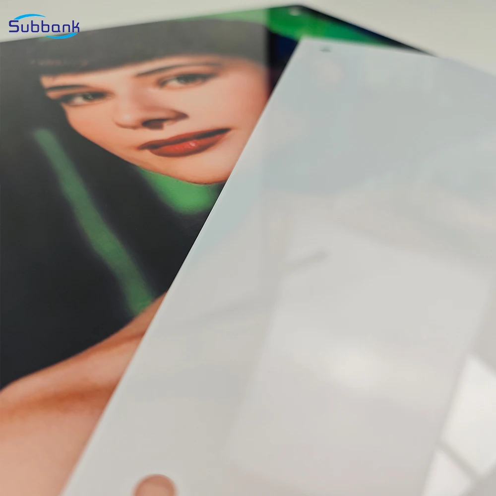 Subbank Customizable Unperforated Anti-Explosion Heat Transfer Printing Glass Photo Frame Sublimation Blank Glass Frame