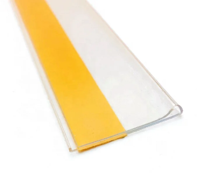 2023 New Free sample PETG embed data strip quangzhou data strip for cefla shelf data strip label