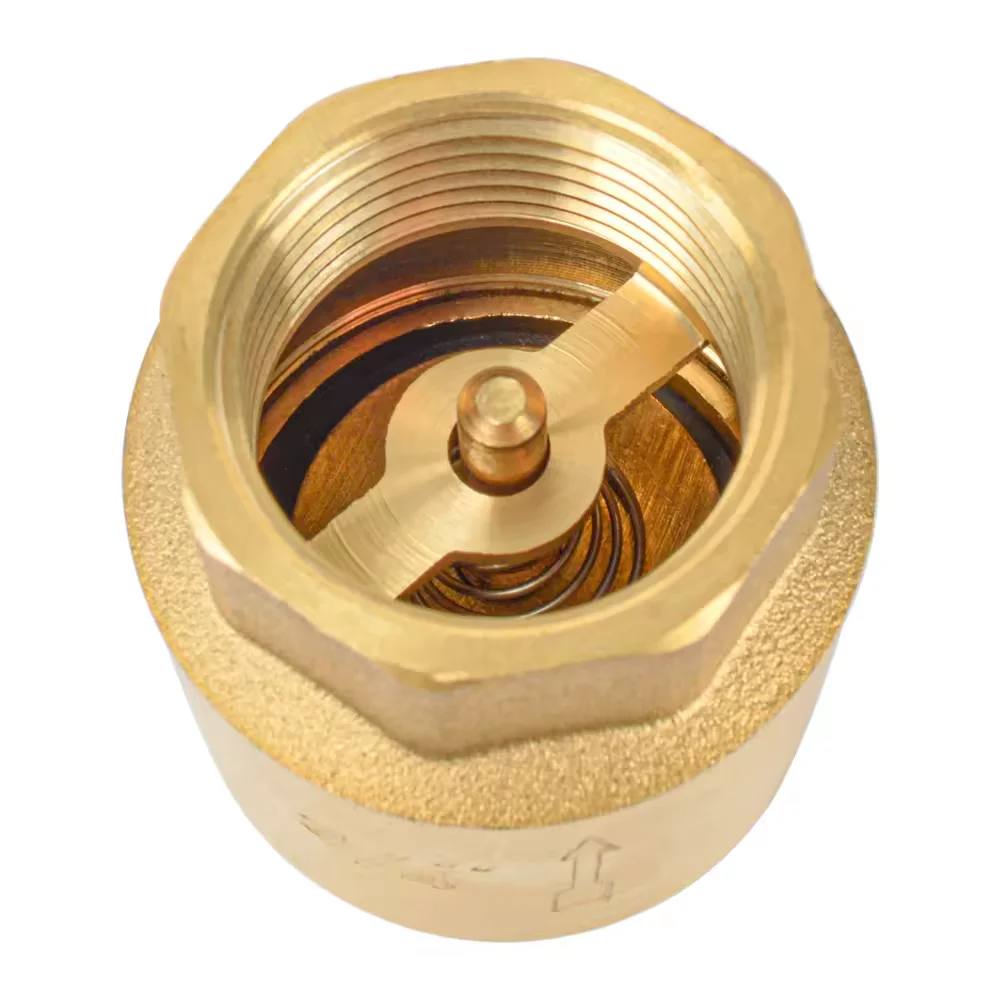 Factory Price 20mm 25mm 1.6Mpa Vertical Brass Check Valve