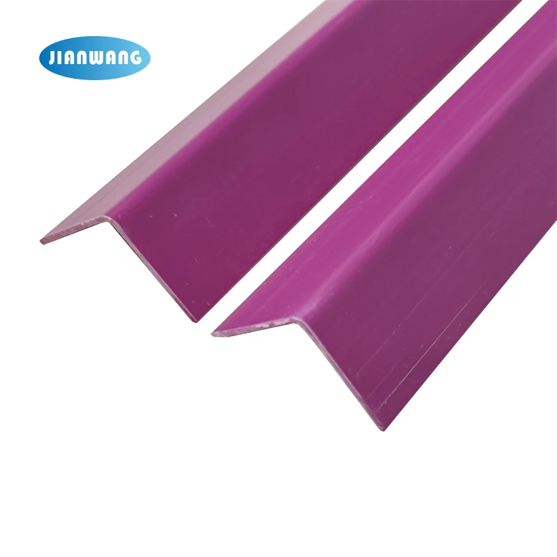 Professional Manufacturer direct sale Different specification Environmental Plastic Corner Protector colors Pvc Corner Guard