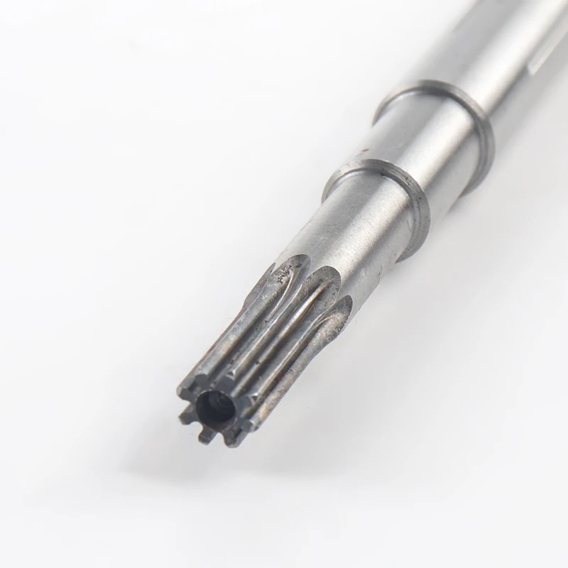 High precision CNC custom shafts 40CR high frequency process gear motor shaft