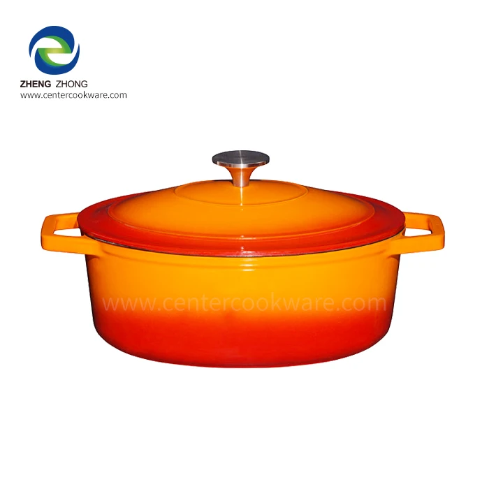 5-quart Enamel cast iron Dutch Oven Cookware casseroles cooking pot set