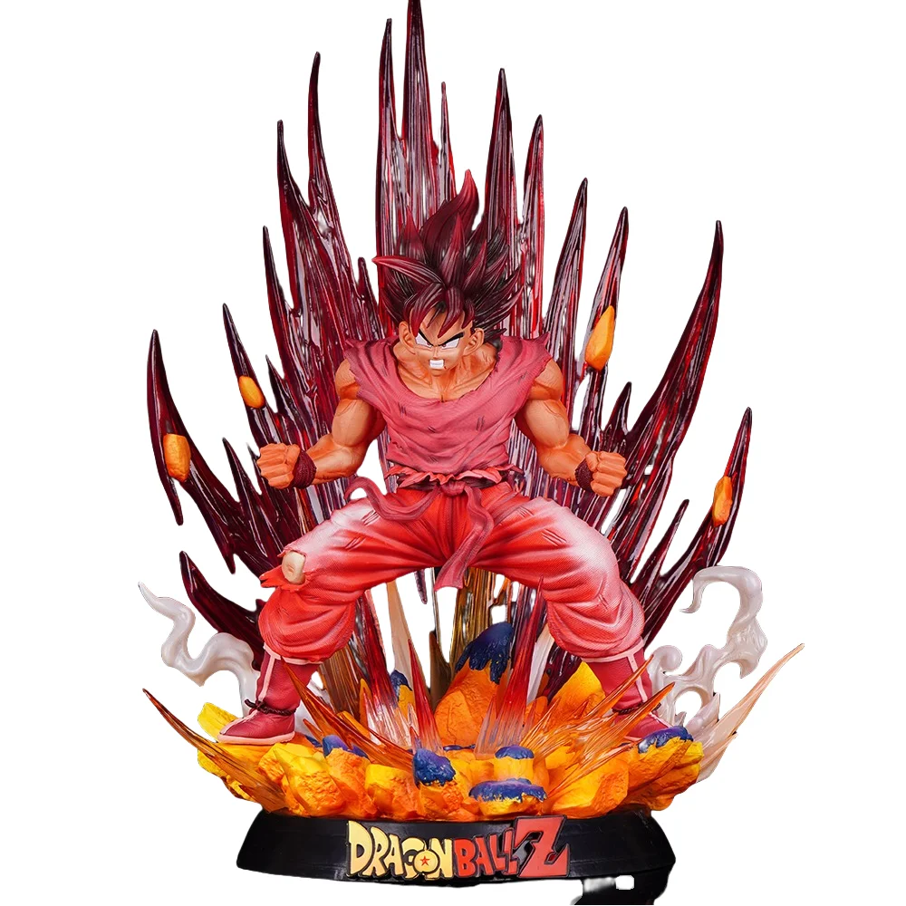 Dragon Super ball Saiya anime figure pvc GK Jiewang Quan Wukong Handmade Carot Jiewang Quan Model Decoration