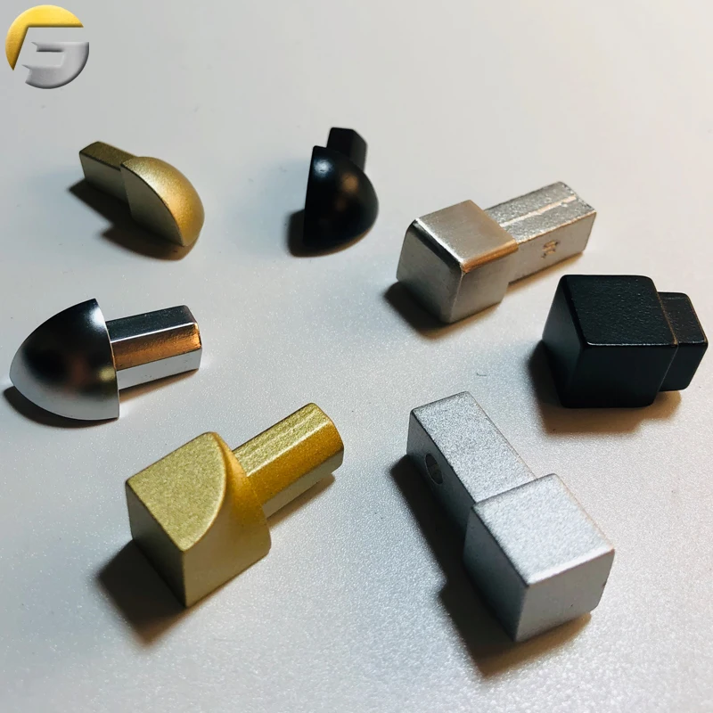 Z ZB0080 Various Color Brass Stainless Steel Tile Trim Corner Decorative Metal Strip