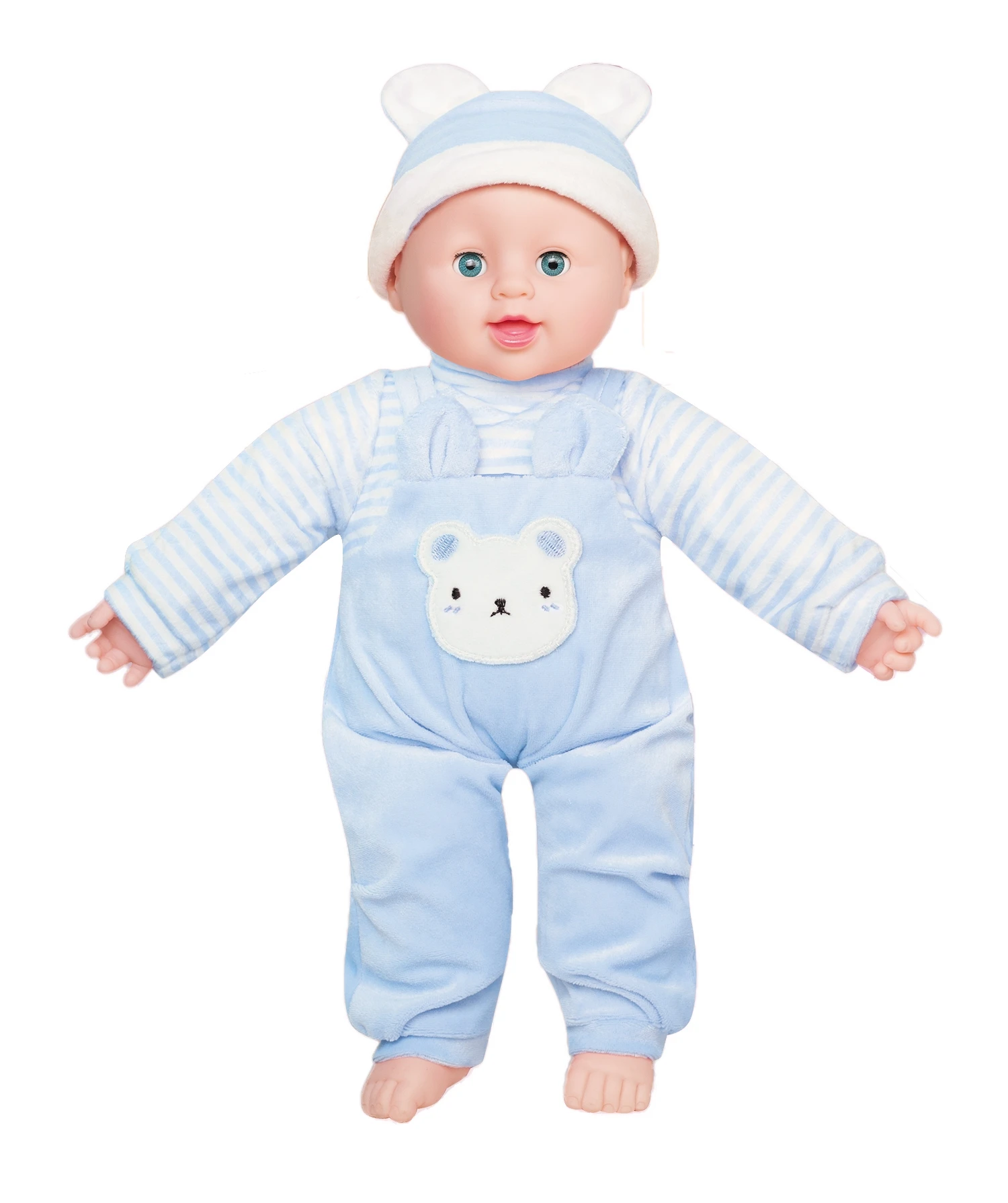 Simulate breathe baby doll with sound pretend play suck feeding smart doll toy for kids