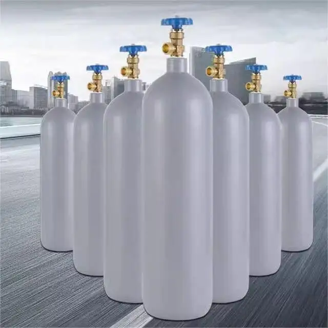 Competitive Price 40L High Pressure Seamless Steel Gas Cylinder 15Mpa for Oxygen Nitrogen Argon & CO2