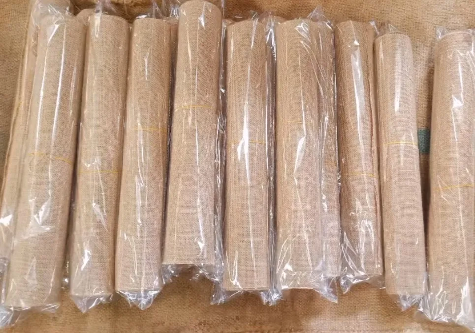 Natur Fabric Jute Fabric Burlap Use For Protect Plants and Decorations