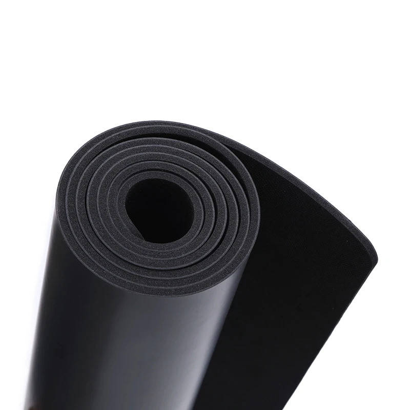  High Quality Custom Print Anti-slip Gym Exercise Rubber Foldable 2-6mm Thick Eco Friendly Yoga