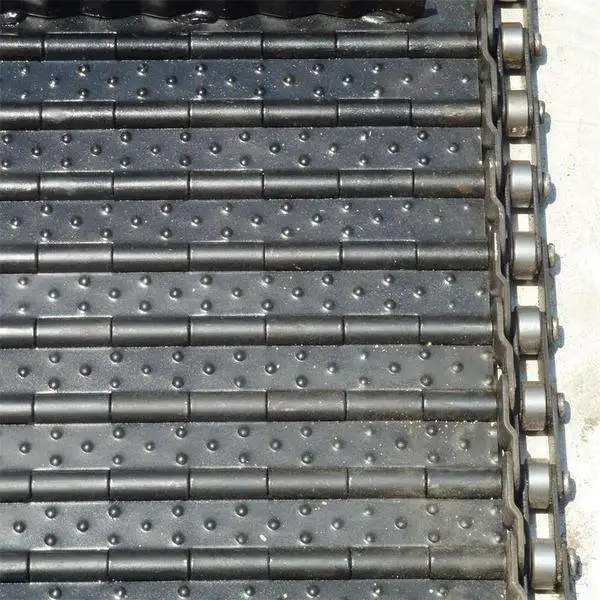Steel Scraps Conveyor Industrial Hinged Conveyor Chain Chip Belt