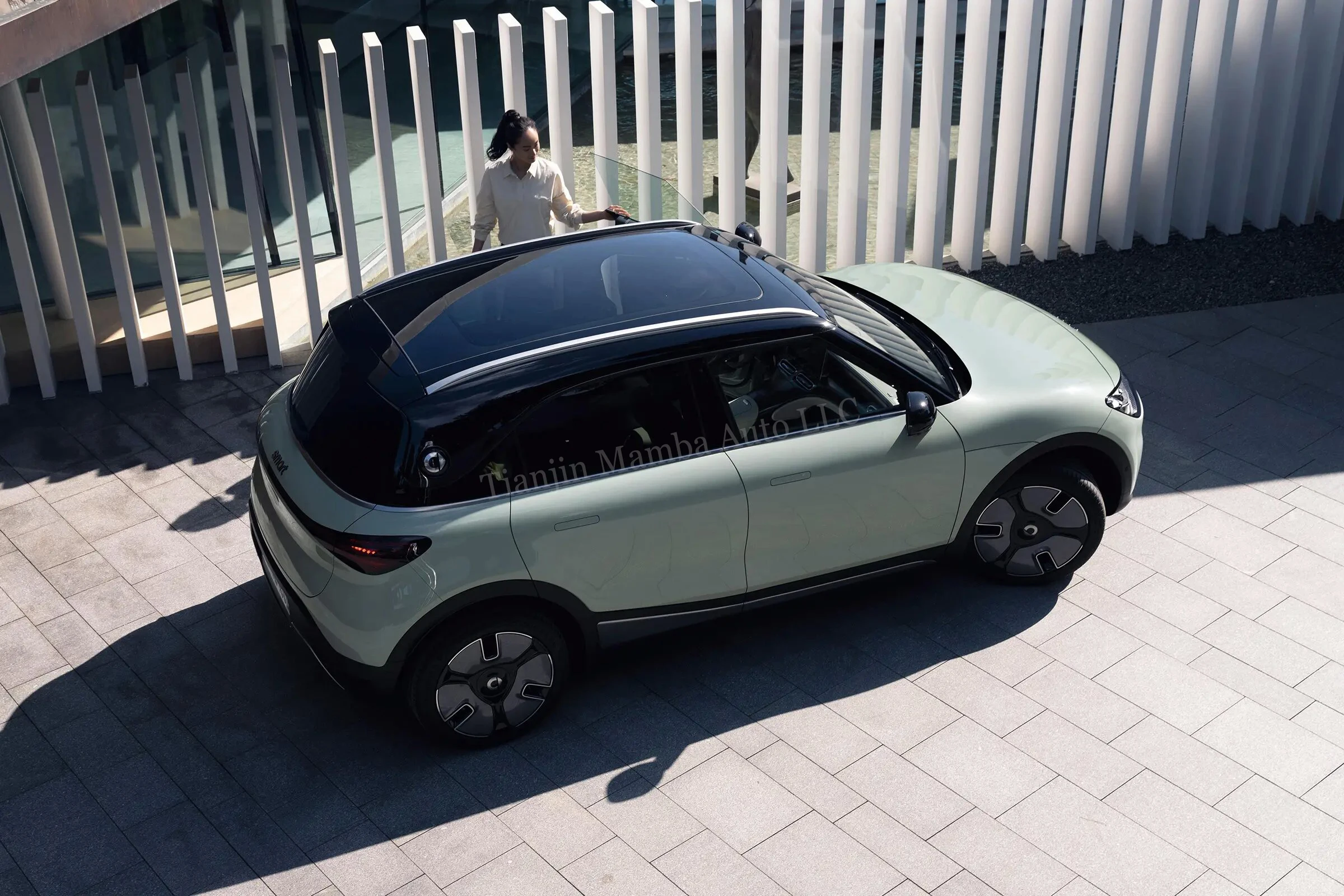 Mini Electric Car Smart Elf #1Five Seats Electric SUV New Energy Vehicles