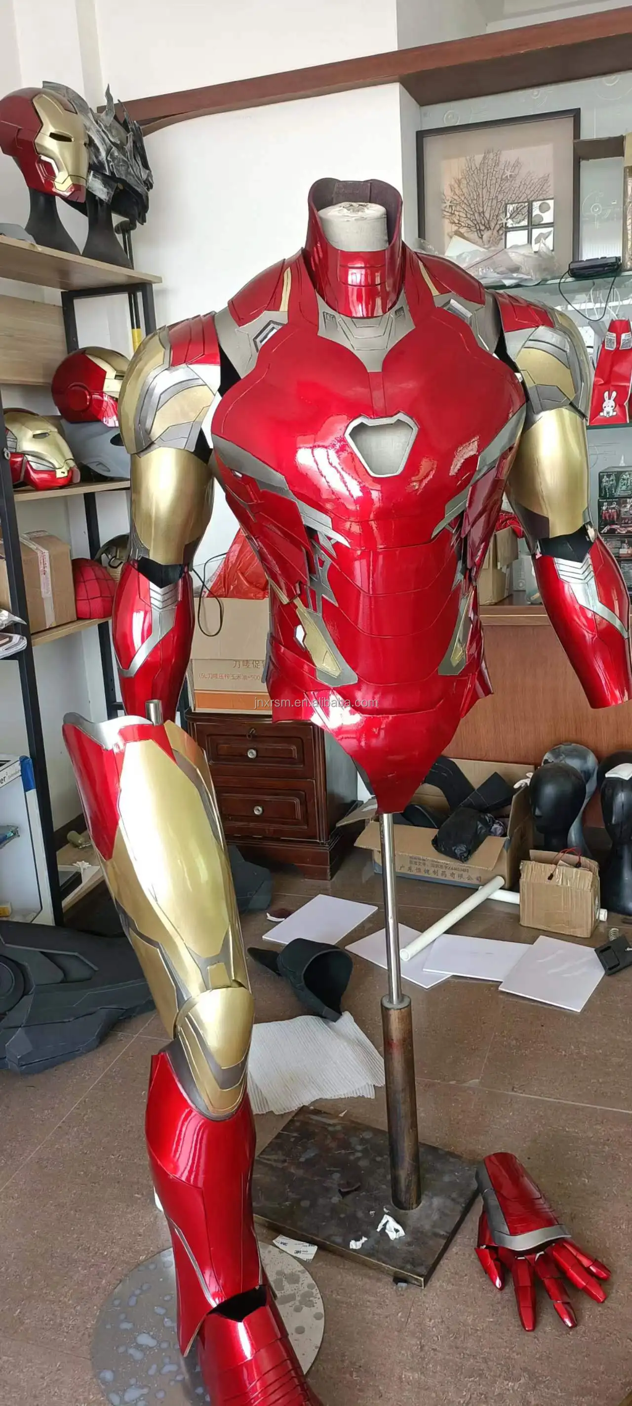 Superhero Cosplay iron man suit Customized wearable robot suit  robot costume Mark 85 adult men for sale