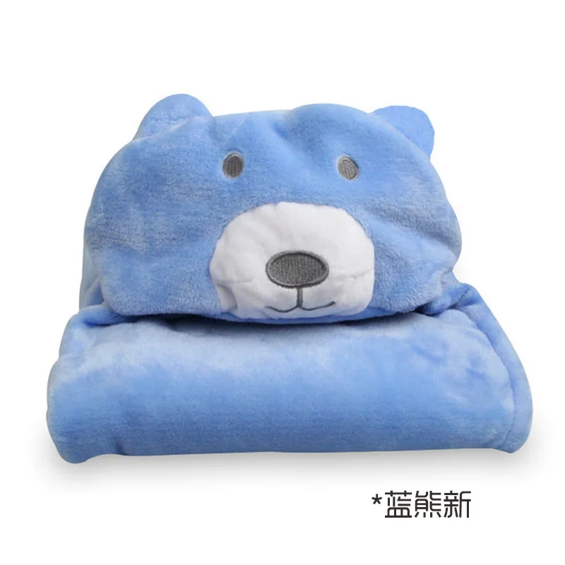 
Safe wholesale lovely printed flannel kids poncho Towel For Bath coral fleece fabric animal hooded baby blanket 