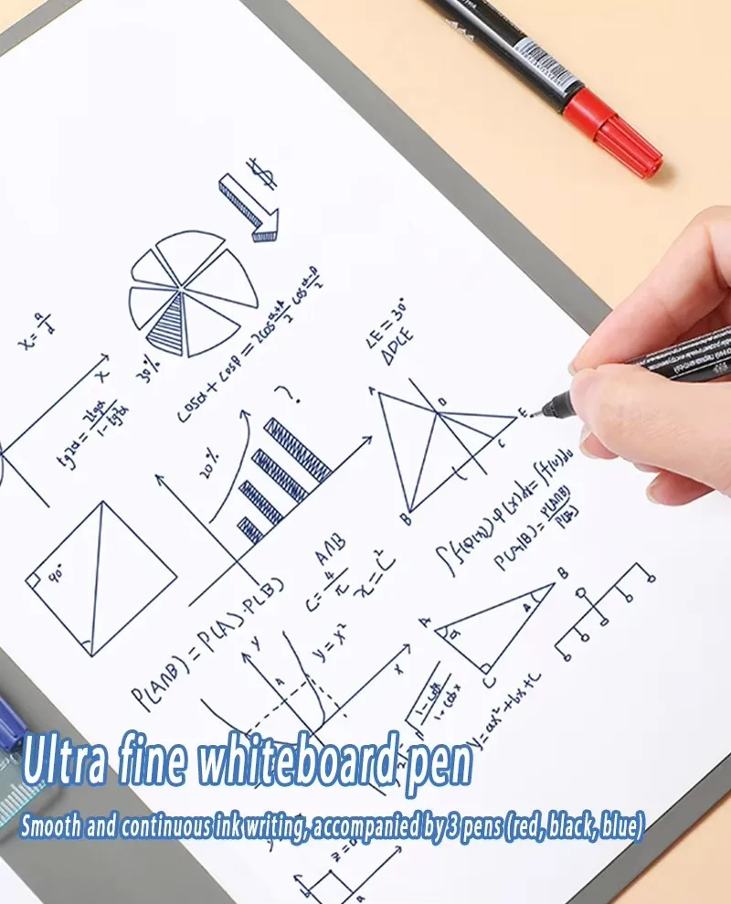 Erasable Memo Desktop Notepad Small Whiteboard Notebook  Mobile Tablet  Scratch Paper for Children and Student Gift Sets