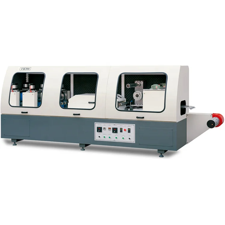 FH300 Stick Wood Veneer on Non-Woven Fabrics Lamination Machine Decorative Face Veneer Fleece Laminating Machine