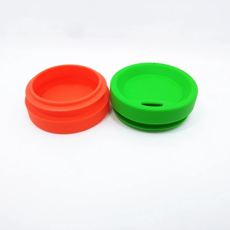 Custom bpa free silicone cup lid colorful silicone stretch lids
