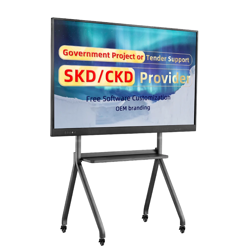 65 75 85 inch Interactive whiteboard digital smart board price smart white board interactive for school