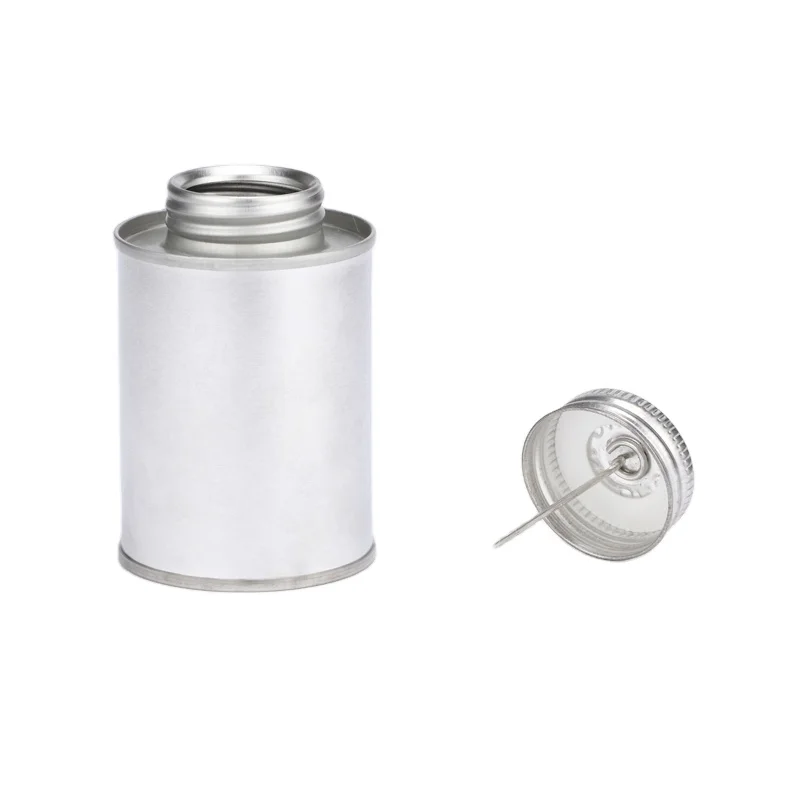 metal lid with brush for adhesive several size for your choice