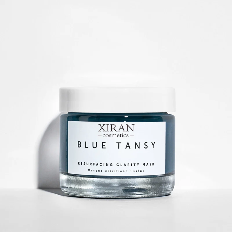 Blue Tansy Invisible Pores Resurfacing Clarity Mask Natural Gently Skin Care Face Acne Cream For Oily And Blemish-prone Skin