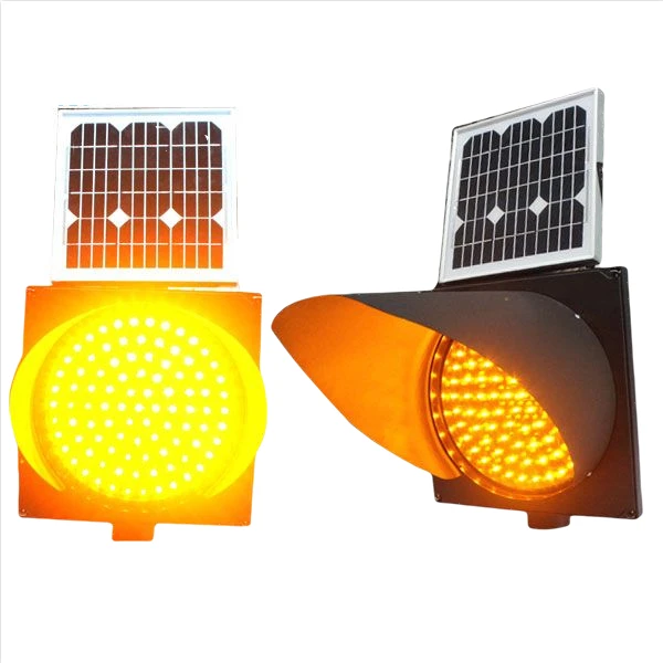 200mm 300mm 400mm 170 LEDs  230 LEDs portable strobe blinker yellow led solar warning traffic lights