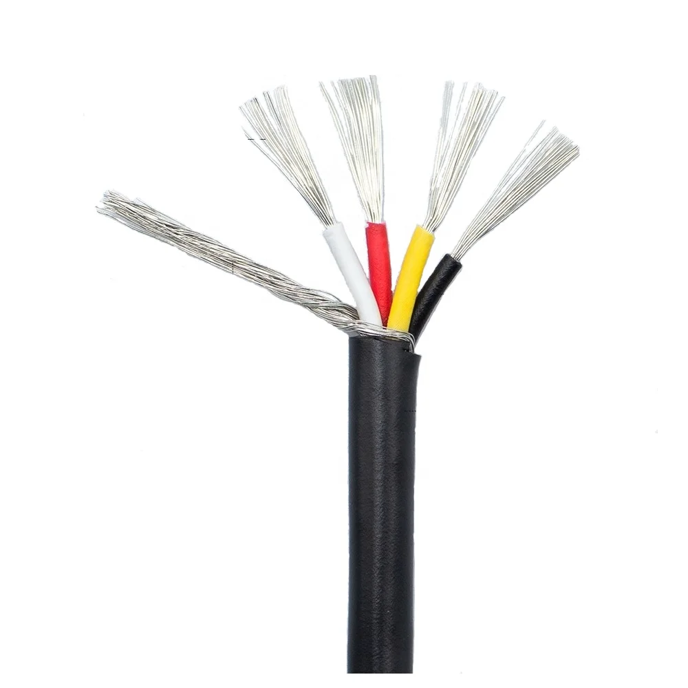 UL2547 Shielded Stranded Electronic Cable RVVP Control Signal Network Harness Fire-Resistant Engineering Sheathed Cable