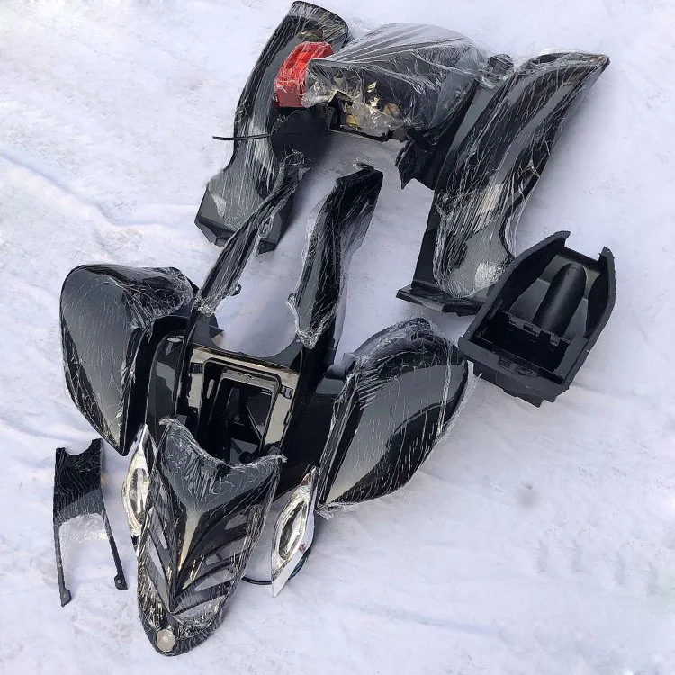 DIY GO KART KARTING ATV UTV Багги Квадрокоптер atvutv корпус Обтекатели пластиковые части кузова Аксессуары для чехла с сиденьями и огнями