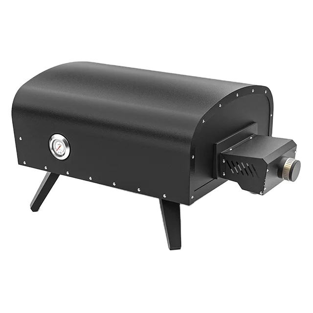 Pizza oven wood  fire 2023 new hot sale 13 16 inch portable pellet  pizza oven  Stainless Steel Outdoor  griddle  plancha grill
