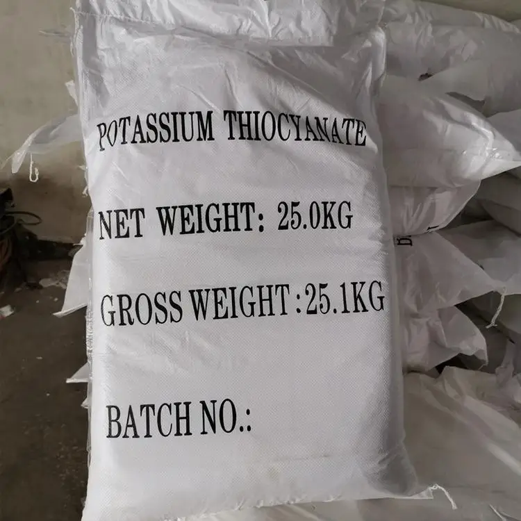 
High purity 99% Potassium Thiocyanate KSCN price 333-20-0 