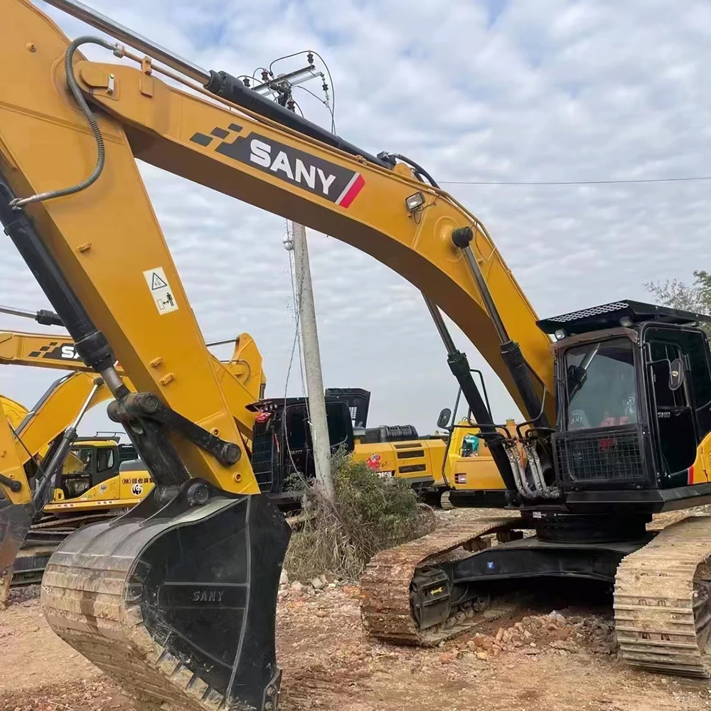 Used Construction Machinery Backhoe Excavator  SANY 365H For Sales Used Crawler Type  Digger Equipment