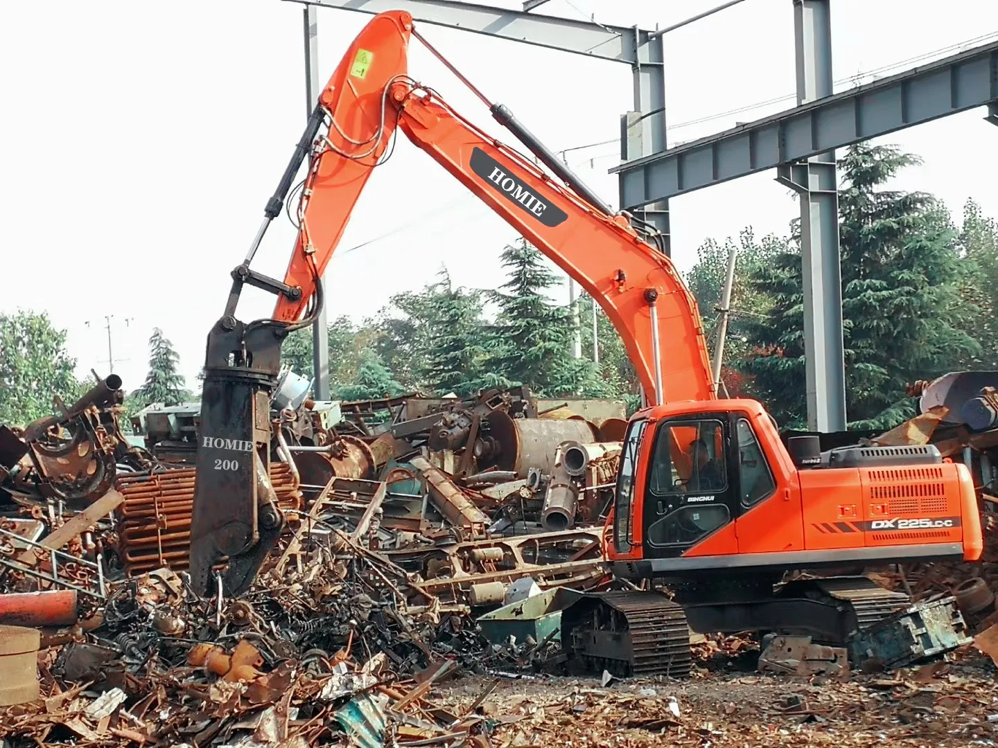 20ton 25ton Excavator Mobile Scrap Metal Shear Attachment,30ton 35ton Hig-quality Hydraulic Shear for Scrap Cutting