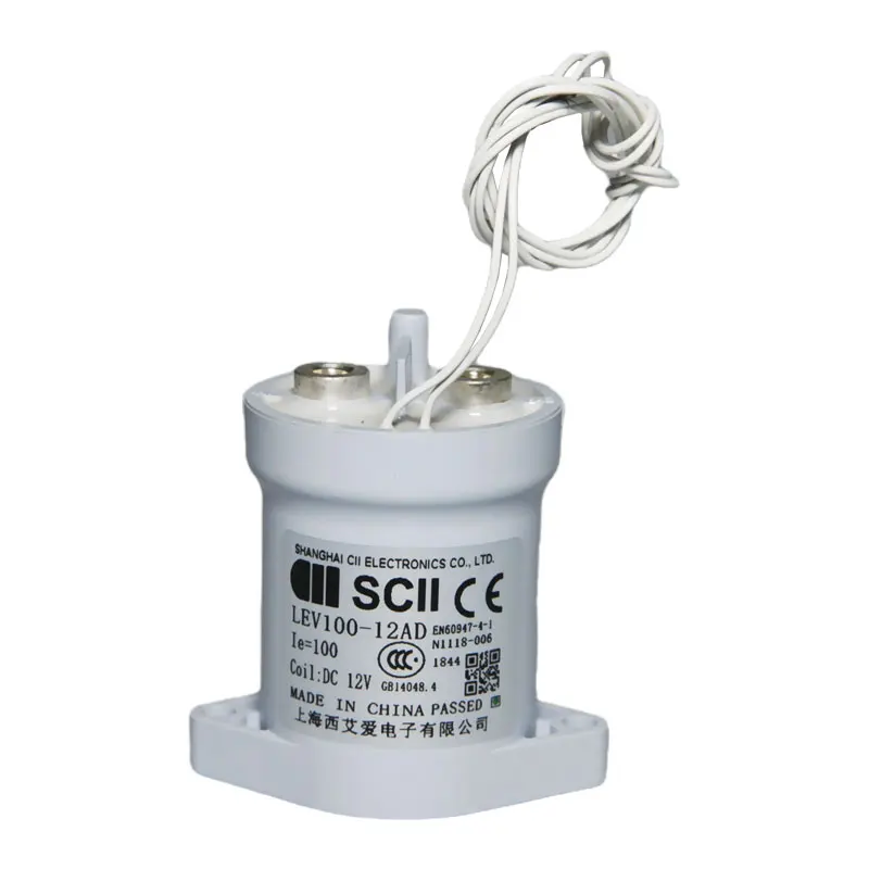 
SCII LEV100-12AD epoxy 100A ev charger solar energy photovoltaic High power voltage DC vacuum power modular contactor 