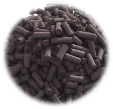 Jiajiayue Impregnated KOH For Water Treatment And Acid Gas Chemical industry Coal Tar Columnar Activated Carbon