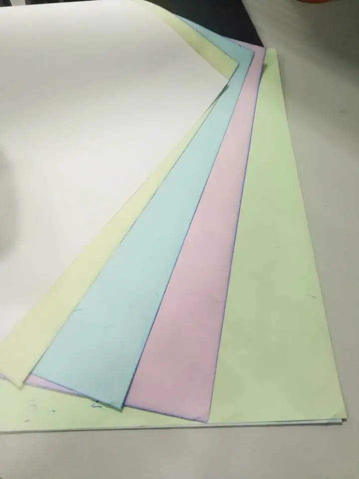 NCR SF base paper/ color banking invoice carbonless paper NCR