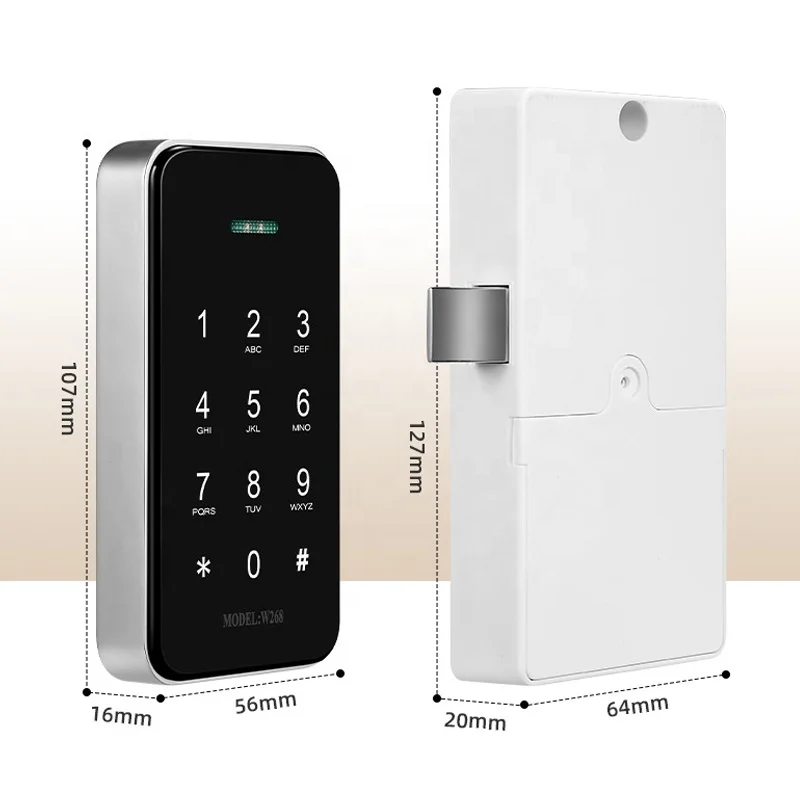 Best Price Electronic Smart Password Sauna Cabinet Lock Drawer Door Locks
