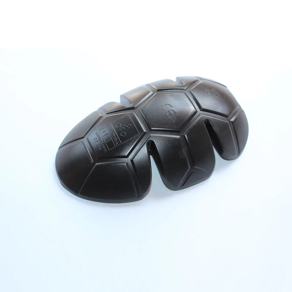 CE level 1 anti-fall motorcycle PU elbow knee pad insert for motorcycle jacket