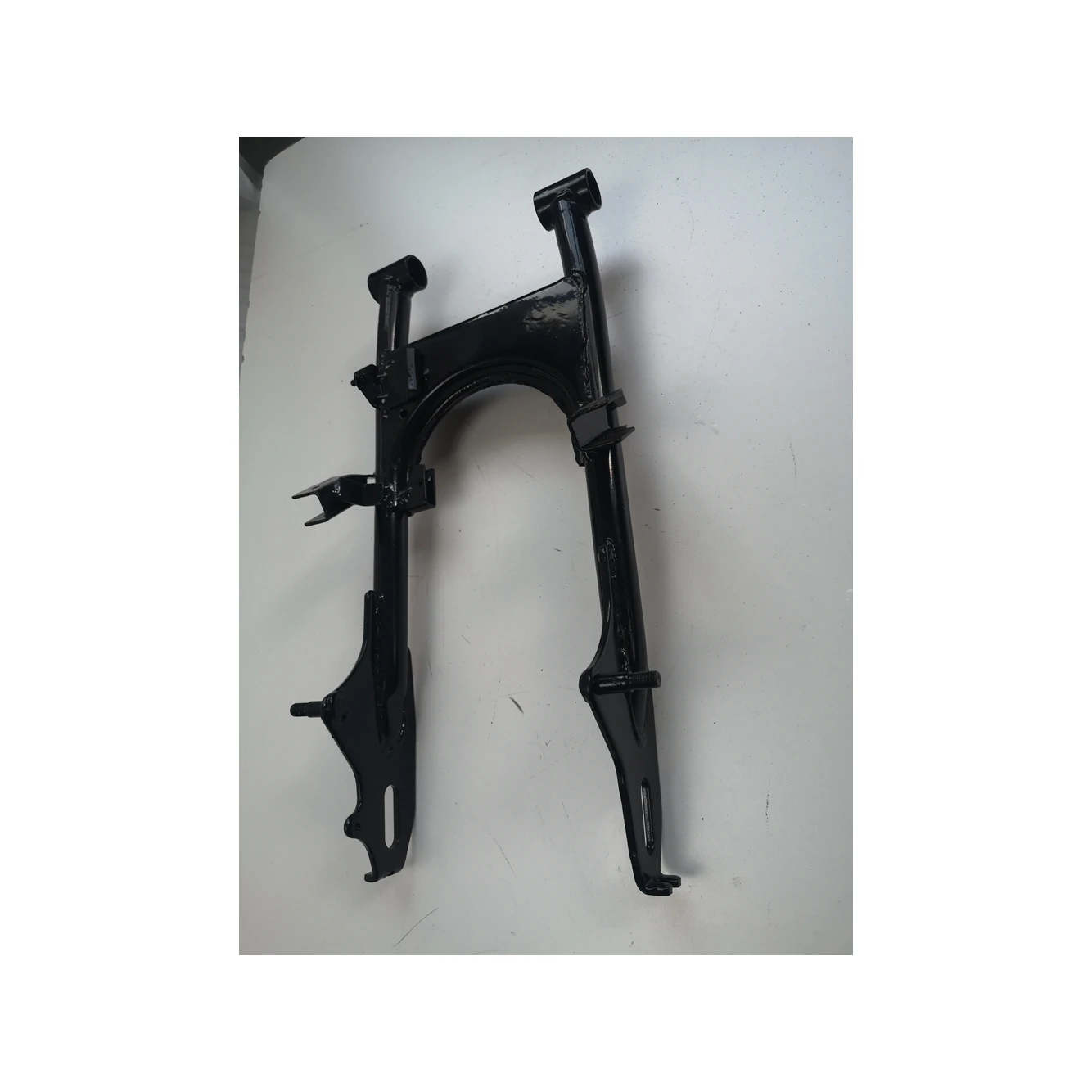 Пластиковая распылительная качающаяся рукоятка, Черная задняя плоская вилка TITAN00, мотоциклетная качающаяся рукоятка, задняя плоская вилка