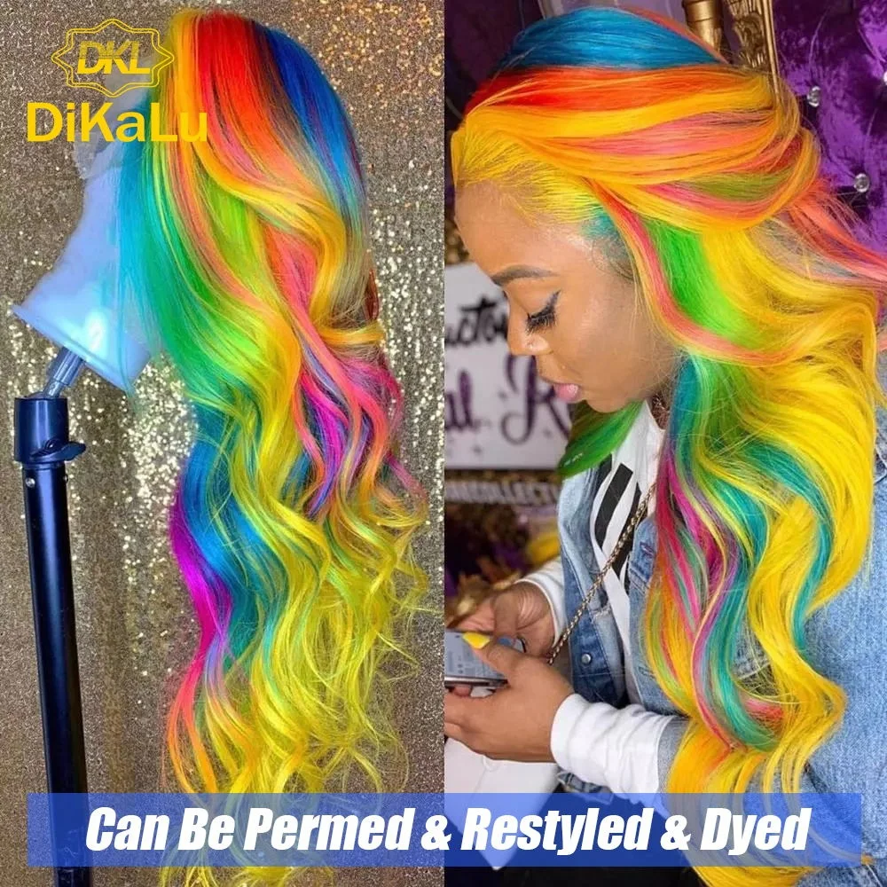 DKL Private Label Remy Brazilian Hair Glueless 99J Full Lace Wig, Blonde 99j Red Wigs, Grade 9A Human Lace Wigs For Women