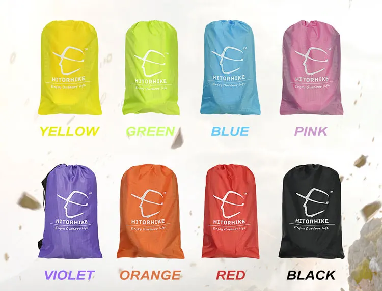 HOMFUL outdoor inflatable air filling beach lazy air sleeping bag/air sofa/lazy sofa