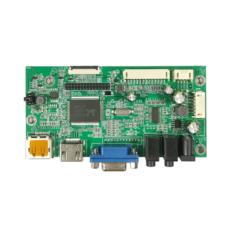 universal  LCD display monitor controller board supports LVDS/ EDP screen for input signal HDMI DP VGA resolution 1920*1080