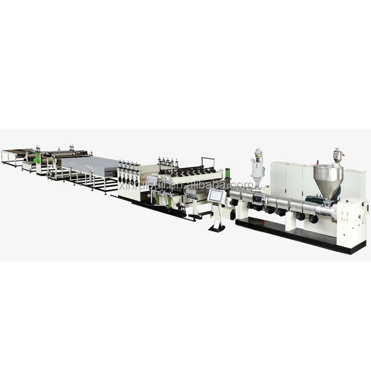 Plastic PP Construction Formwork Extrusion Making Machine