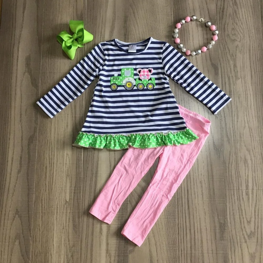 
RTS Fall and Winter Kids Clothing Sets Baby Boutique Outfits winter clothes for kids 