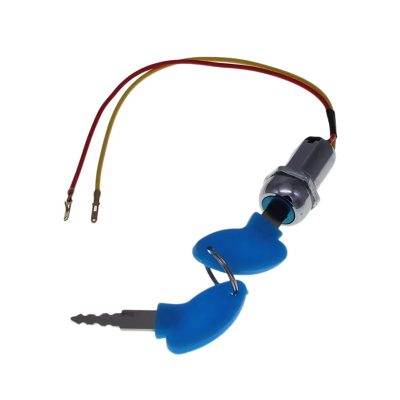 2 wire & key ignition switch keys lock for electric scooter ATV Moped kart New