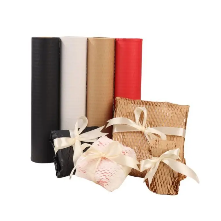 2024 Top Selling Small Size Honeycomb Paper 30cm*30m Eco-friendly Packaging Material