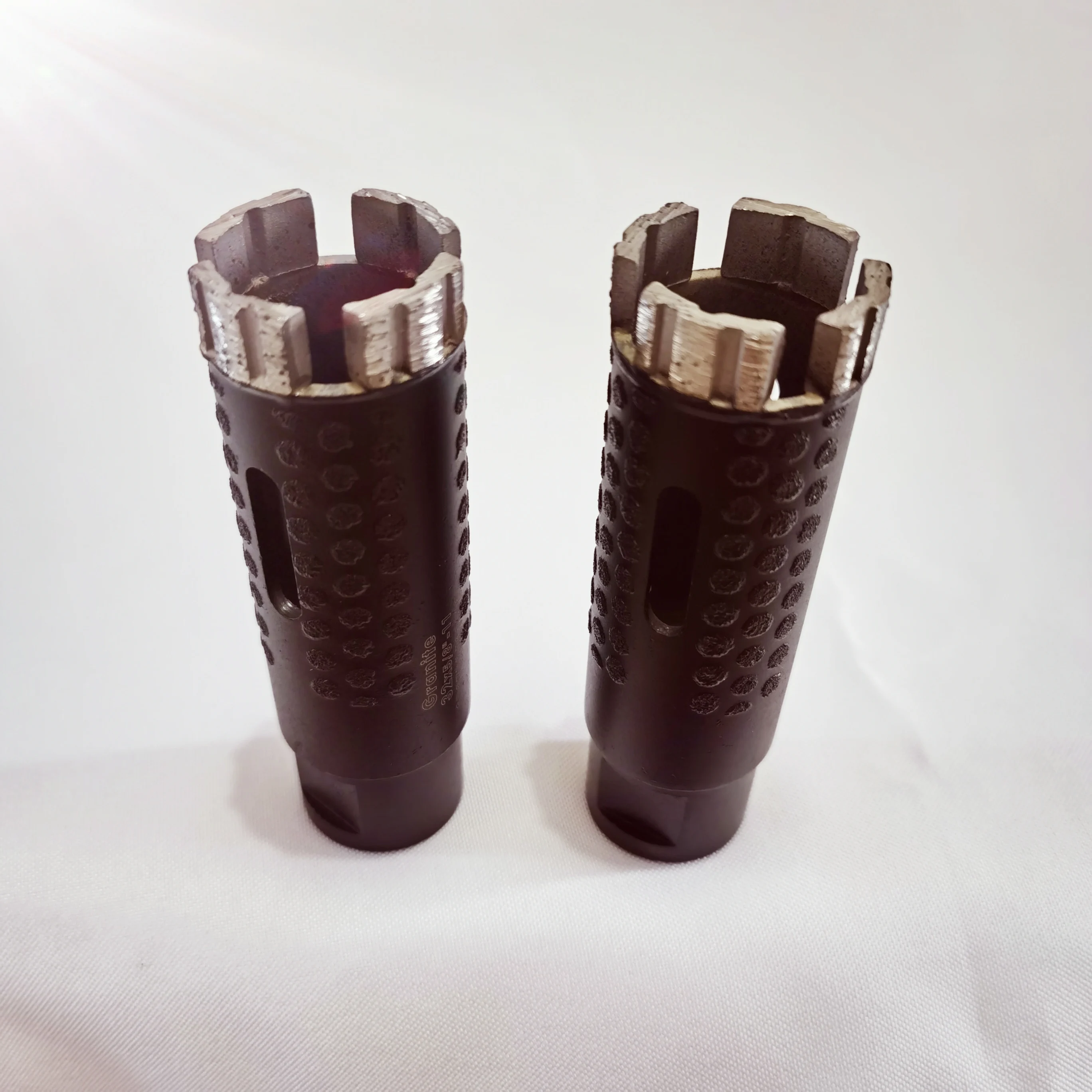 
Laser welding dry use core diamond drill bits for granite with protect teeth D32*104L 